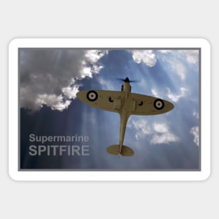 Aces High - Spitfire Vertical Climb Sticker
